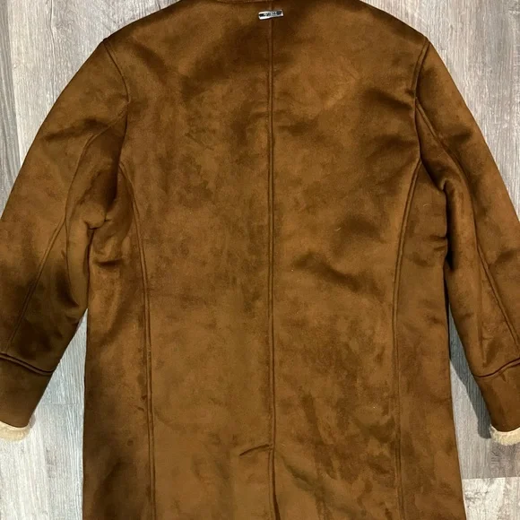 GUESS Men's Brown Winter Coat